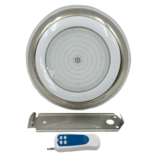 Прожектор светодиодный 18Вт AM RGB 280мм 12В оправа н/с AISI 316 (HX-WH280-252S) фото 3